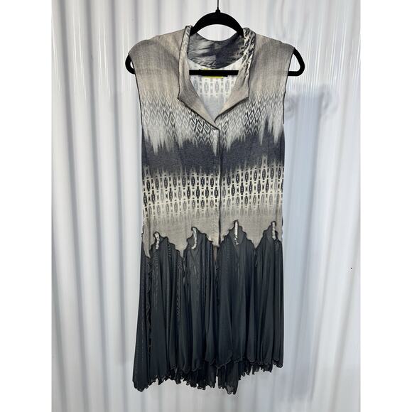 Stunning Giselle Sepatin Dress In Gradient Gray And Black Women’s Small - Picture 1 of 7